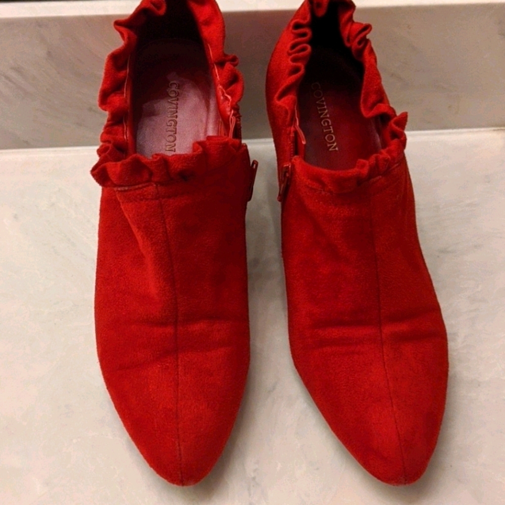 Red booties